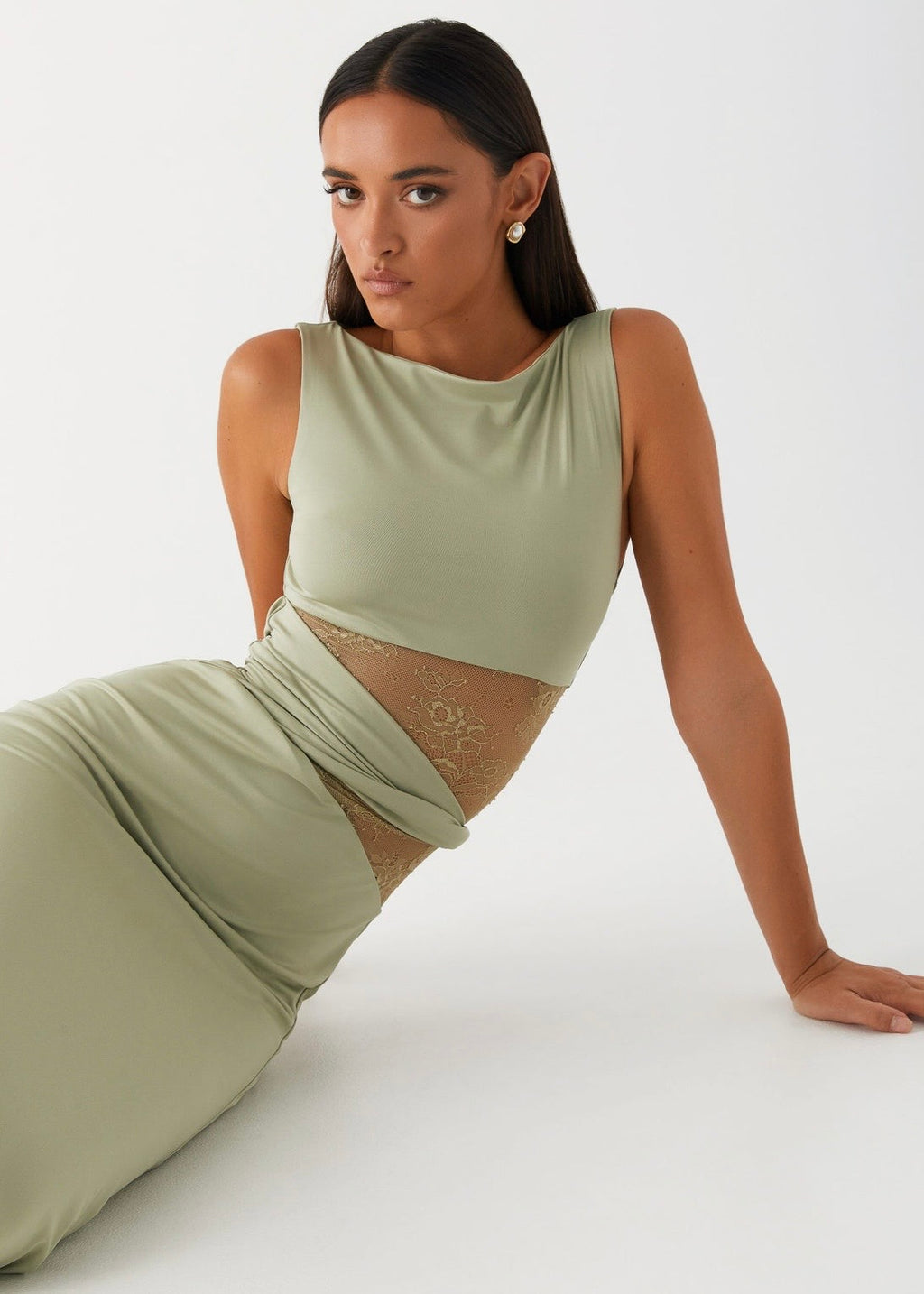 Karma Maxi Dress - Sage