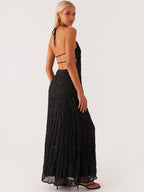 Aullie Maxi Dress - Black