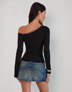 Iris One Shoulder Top