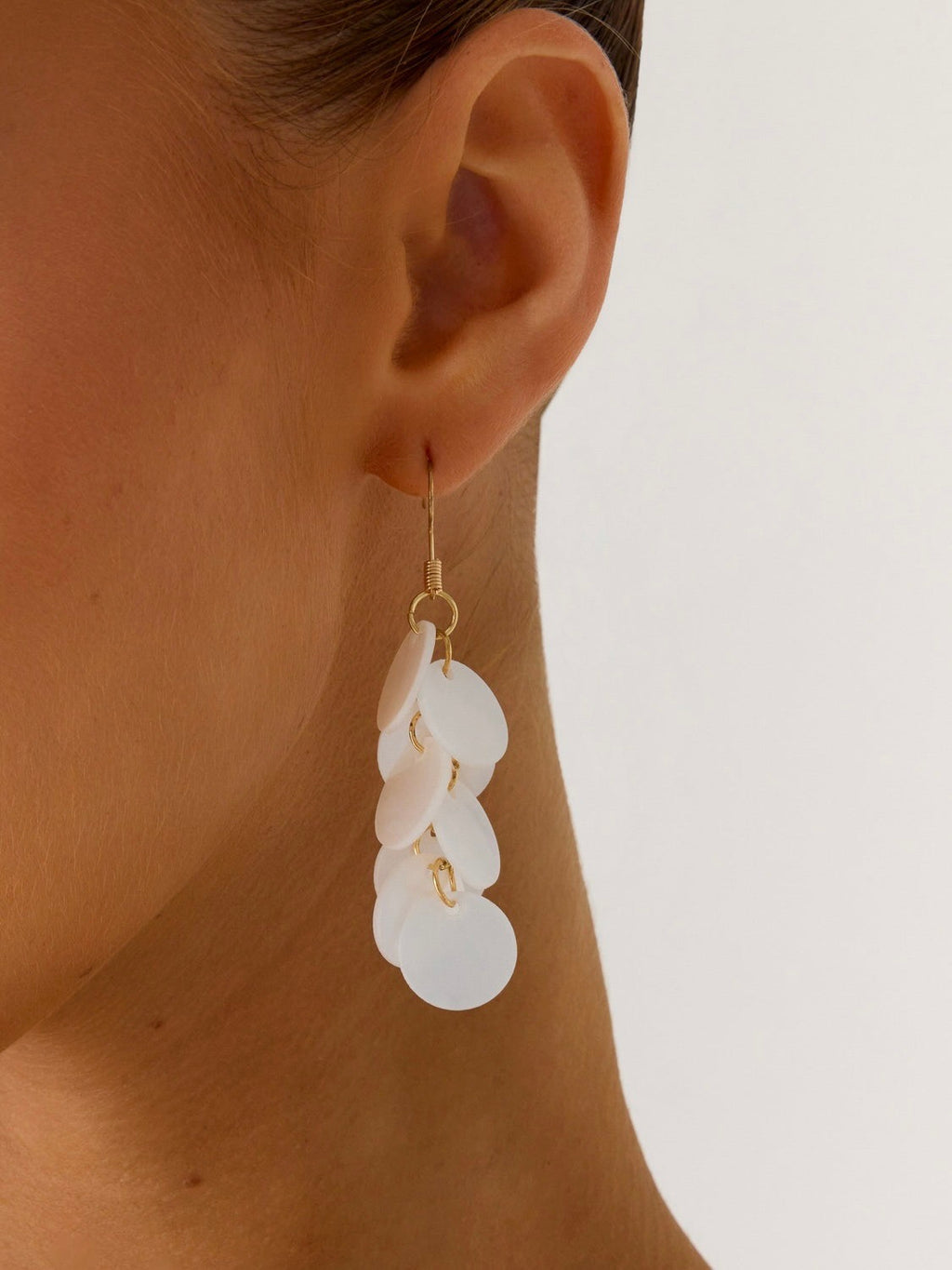 Cascade Earrings - Ivory