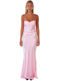 Anna-Liviah Maxi Dress - Pink