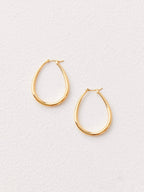 Gleam Hoop Earrings - Gold