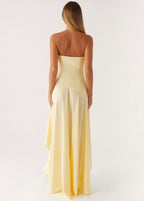 Gigi Maxi Dress - Pastel Yellow