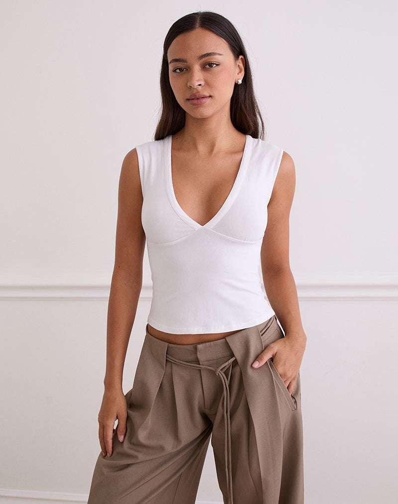 Maeve Top - White