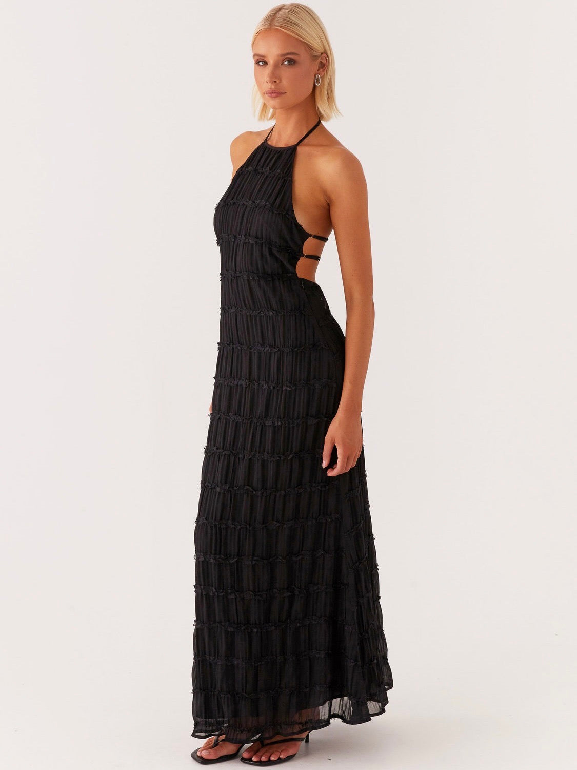 Aullie Maxi Dress - Black