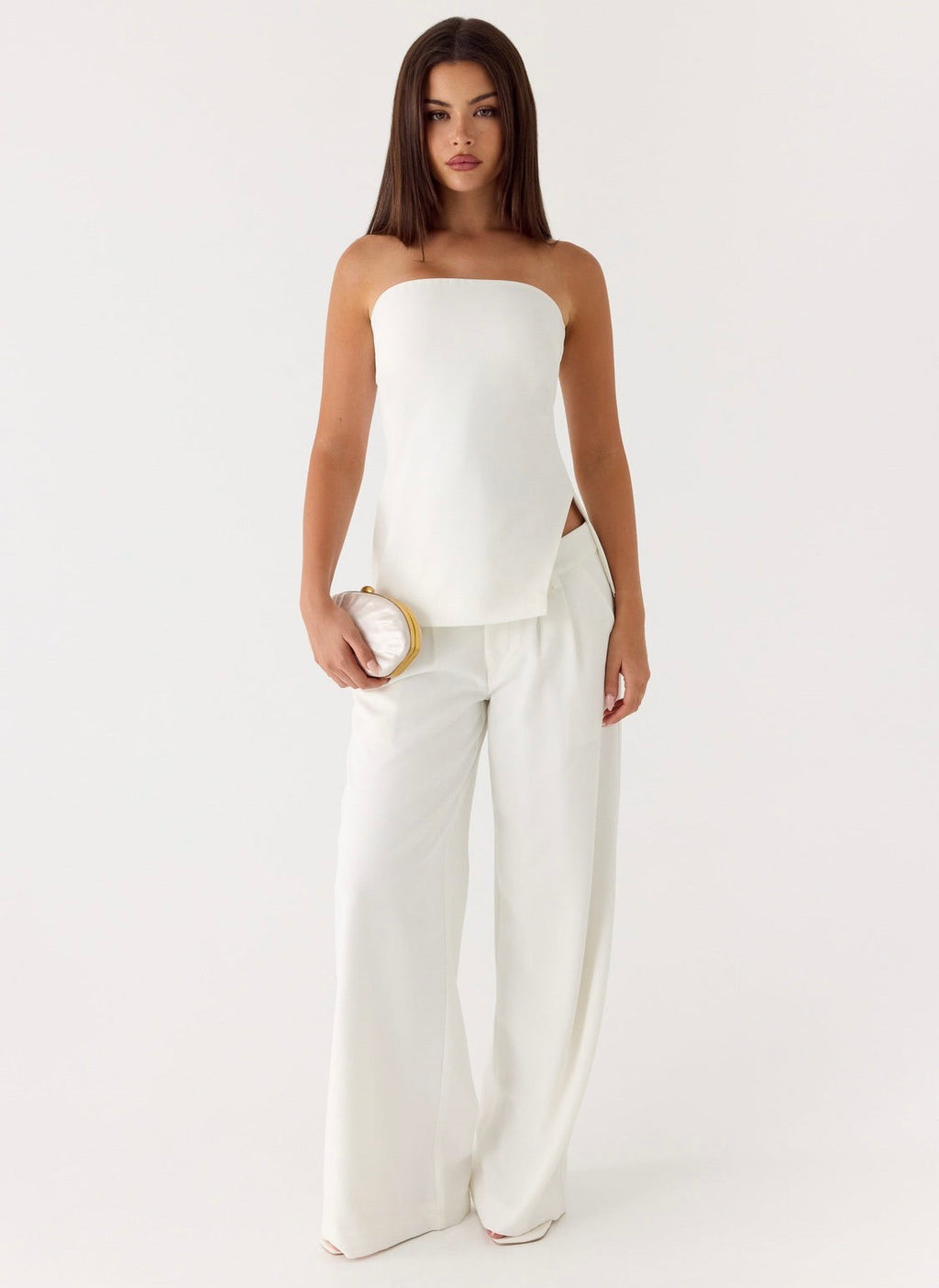 Rosa Bloom Bag - Pearl