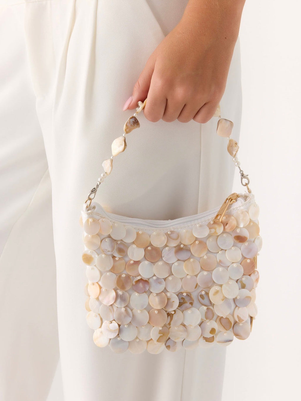 Solara Shell Bag - Ivory