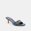 COACH - Margot Embellished Crystal Signature Sandal - Denim Multi