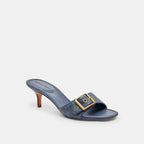 COACH - Margot Embellished Crystal Signature Sandal - Denim Multi