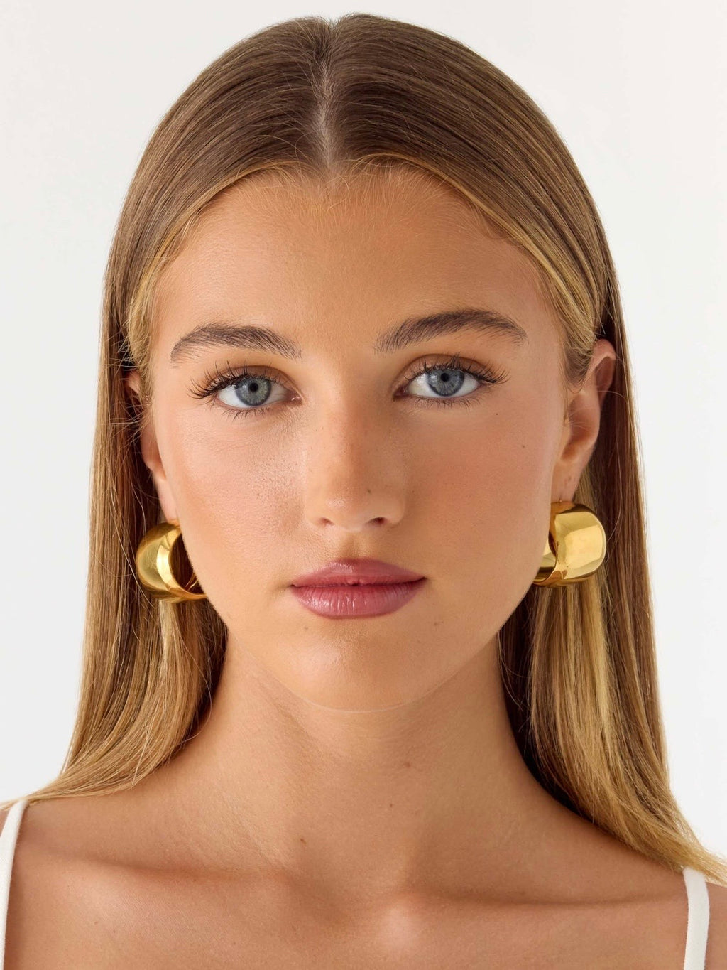 Tempo Hoop Earrings - Gold