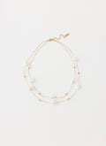Serena Pearl Necklace - Pearl/Gold