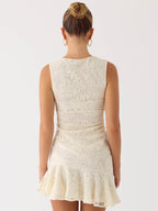 Adoria Mini Dress - Ivory