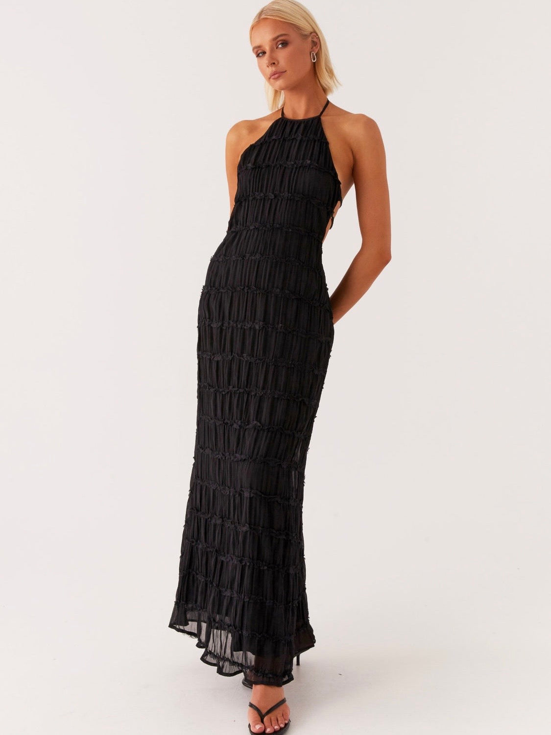 aullie maxi dress black Aullie Maxi