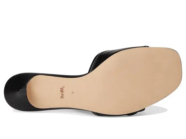 COACH - Margot Sandal in Signature Jacquard - Onyx