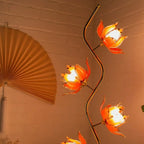 Pre Order: Pink Lotus Flower Floor Lamp