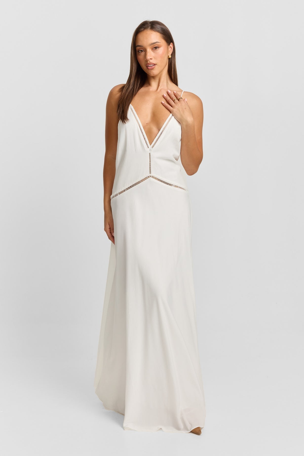 Sasha Maxi Dress - White