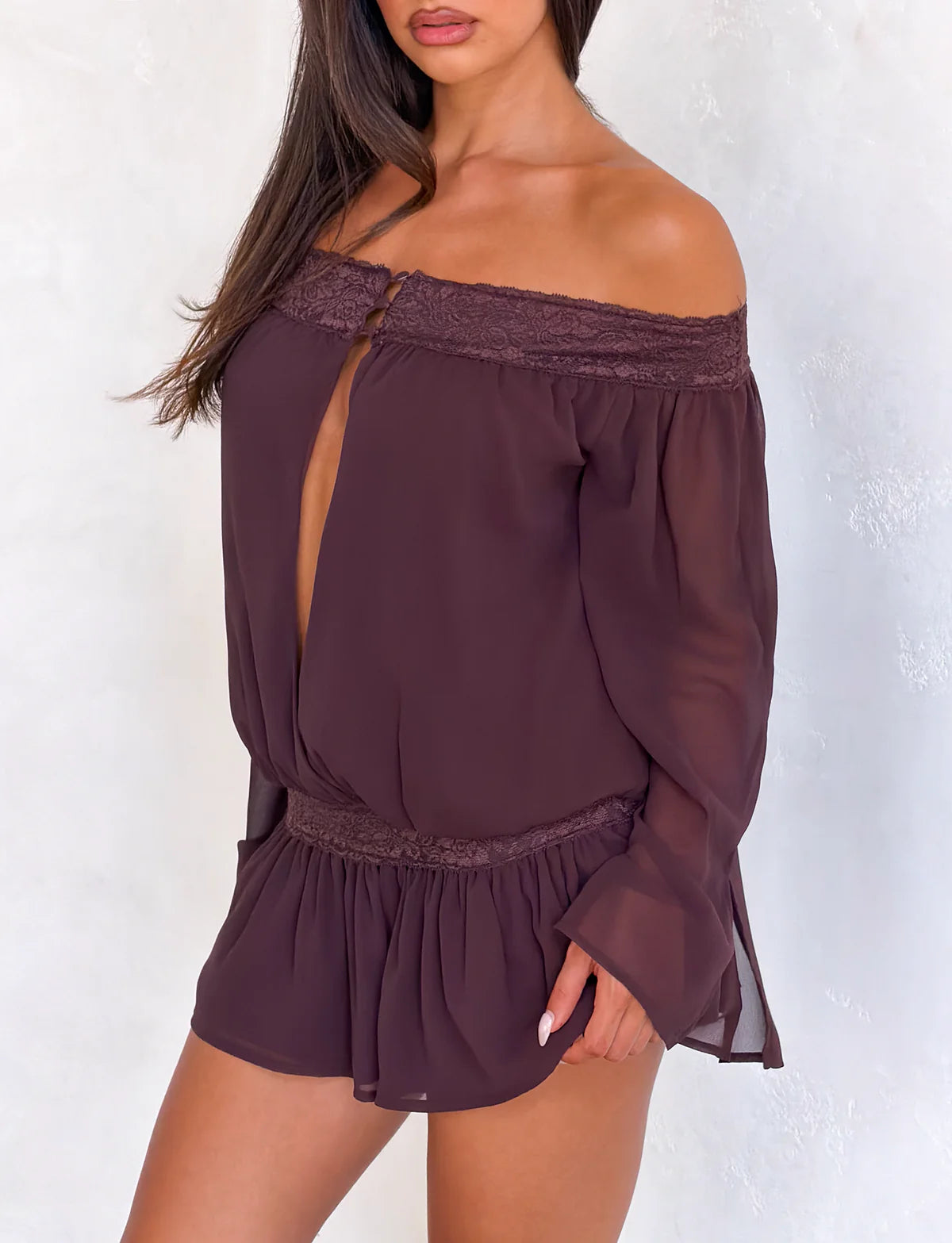 Mills Playsuit - Brown