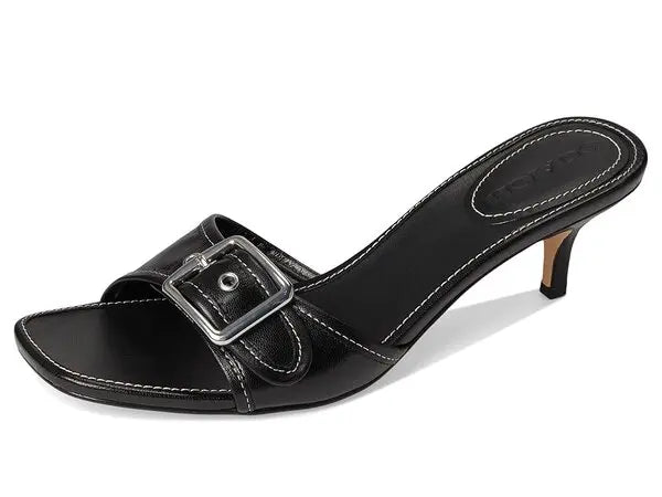 COACH - Margot Sandal in Signature Jacquard - Onyx