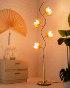 Pre Order: Pink Lotus Flower Floor Lamp