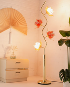 Pre Order: Pink Lotus Flower Floor Lamp