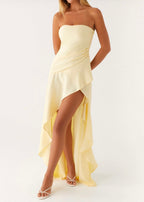 Gigi Maxi Dress - Pastel Yellow
