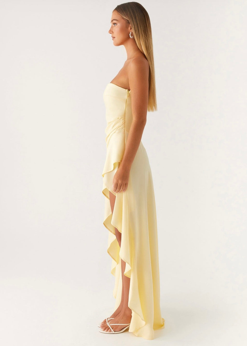 Gigi Maxi Dress - Pastel Yellow