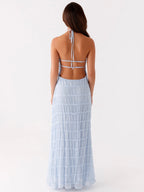 Aullie Maxi Dress - Blue