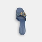 COACH - Margot Embellished Crystal Signature Sandal - Denim Multi
