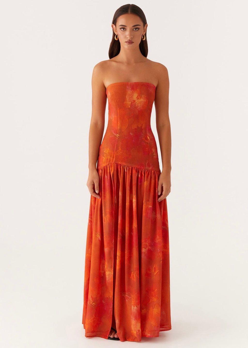 Eden Strapless Maxi Dress