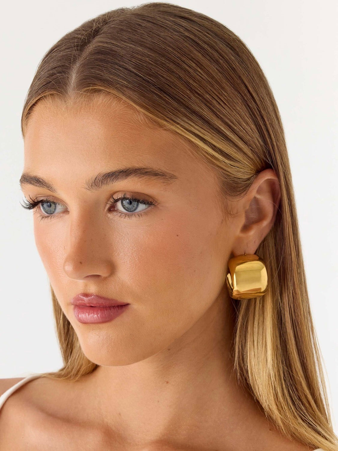 Tempo Hoop Earrings - Gold