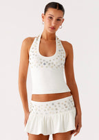 Vegas Nights Halter Neck Top