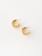 Tempo Hoop Earrings - Gold