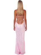 Anna-Liviah Maxi Dress - Pink