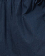 Sienna Tie-Side Top - Navy Blue