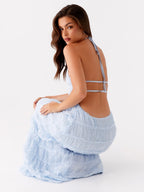 Aullie Maxi Dress - Blue