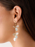Costa Aura Earrings - Pearl