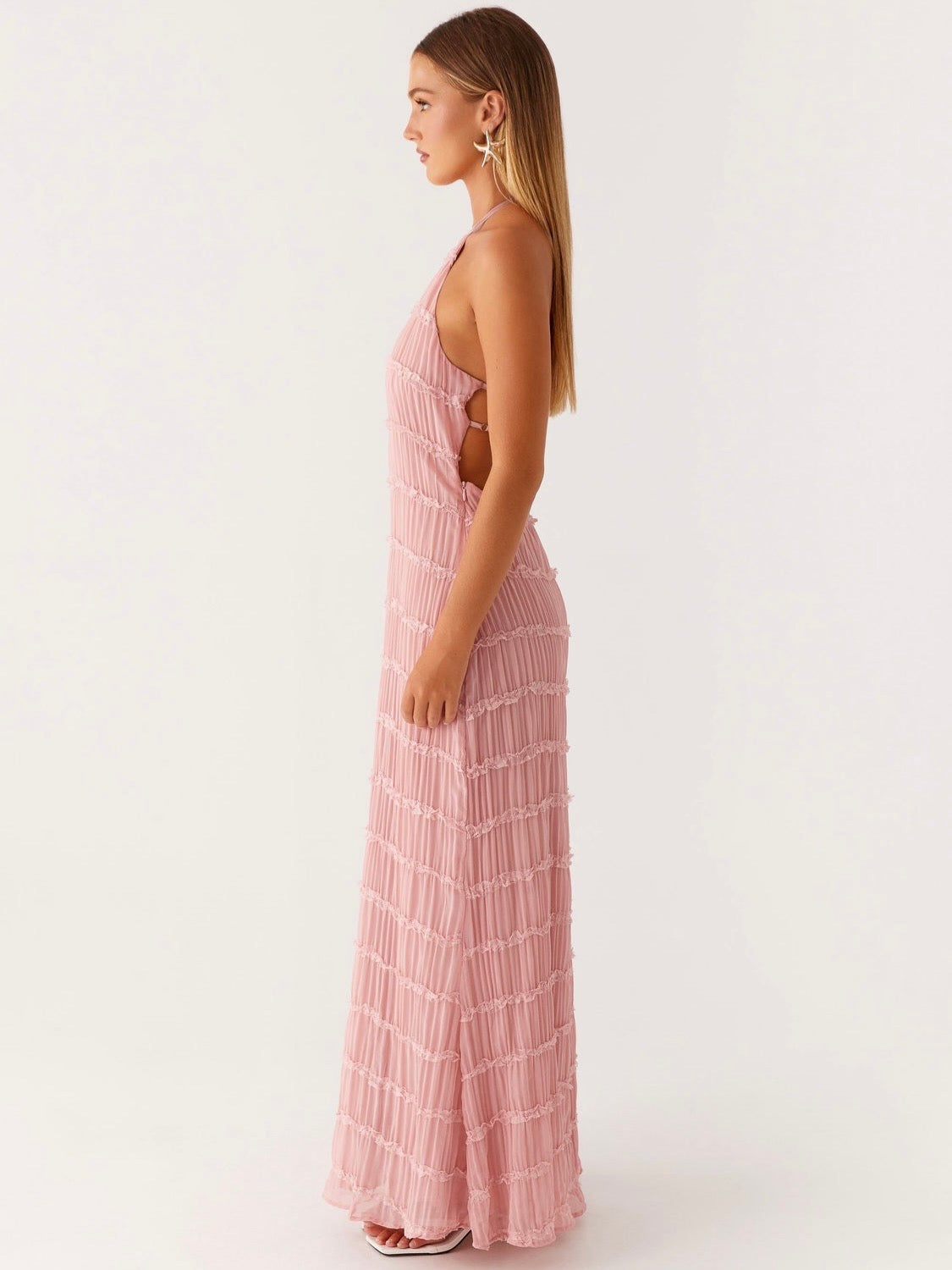 Aullie Maxi Dress - Blush