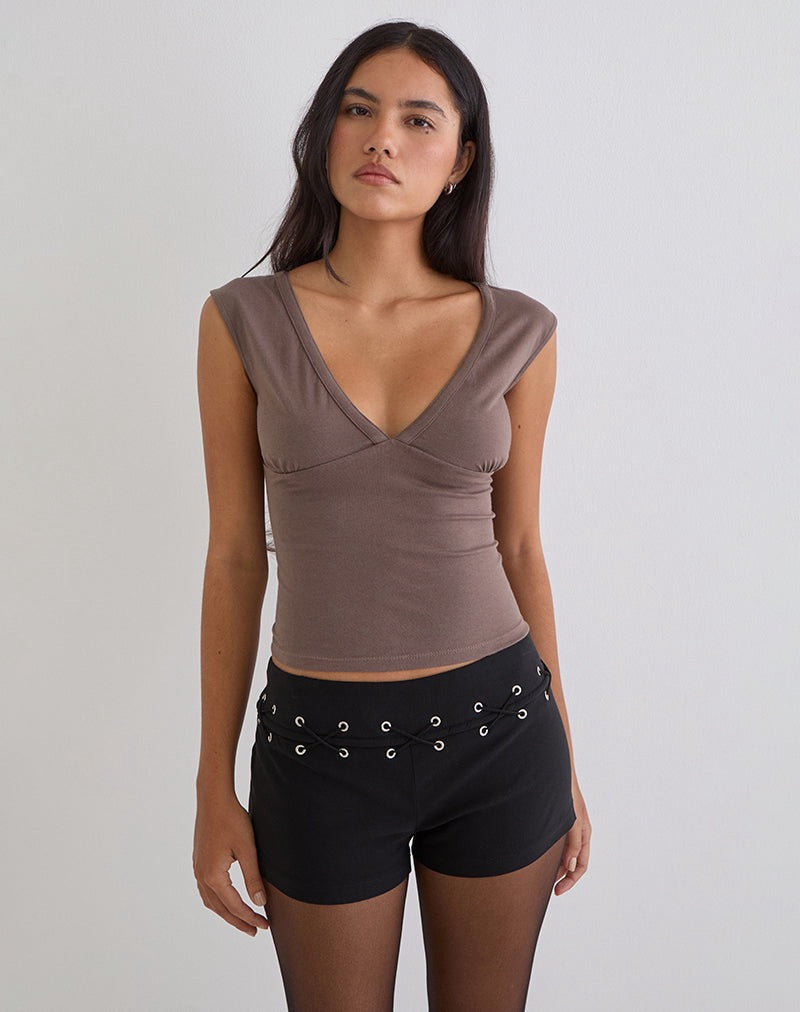 Maeve Top - Brown