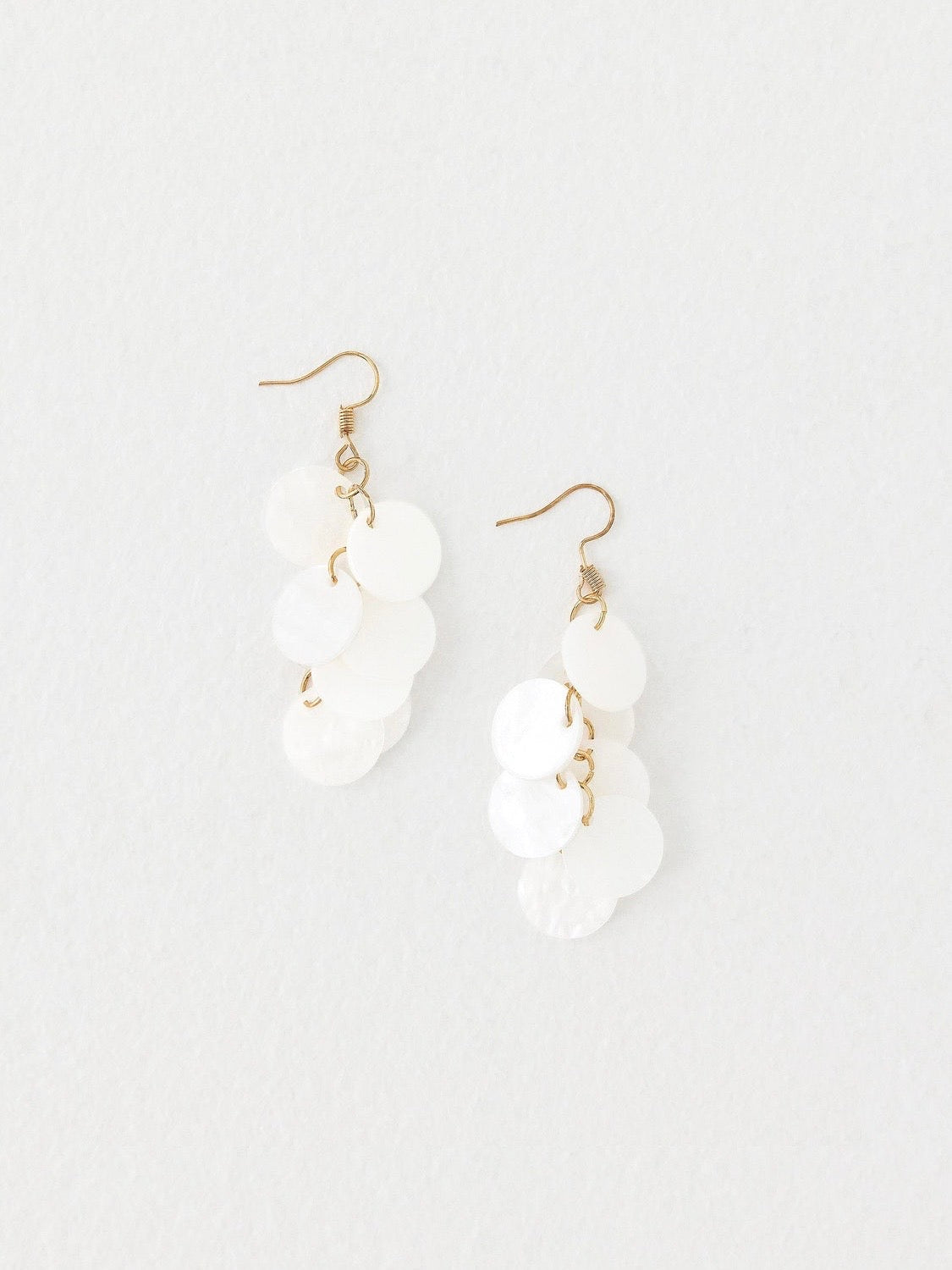 Cascade Earrings - Ivory