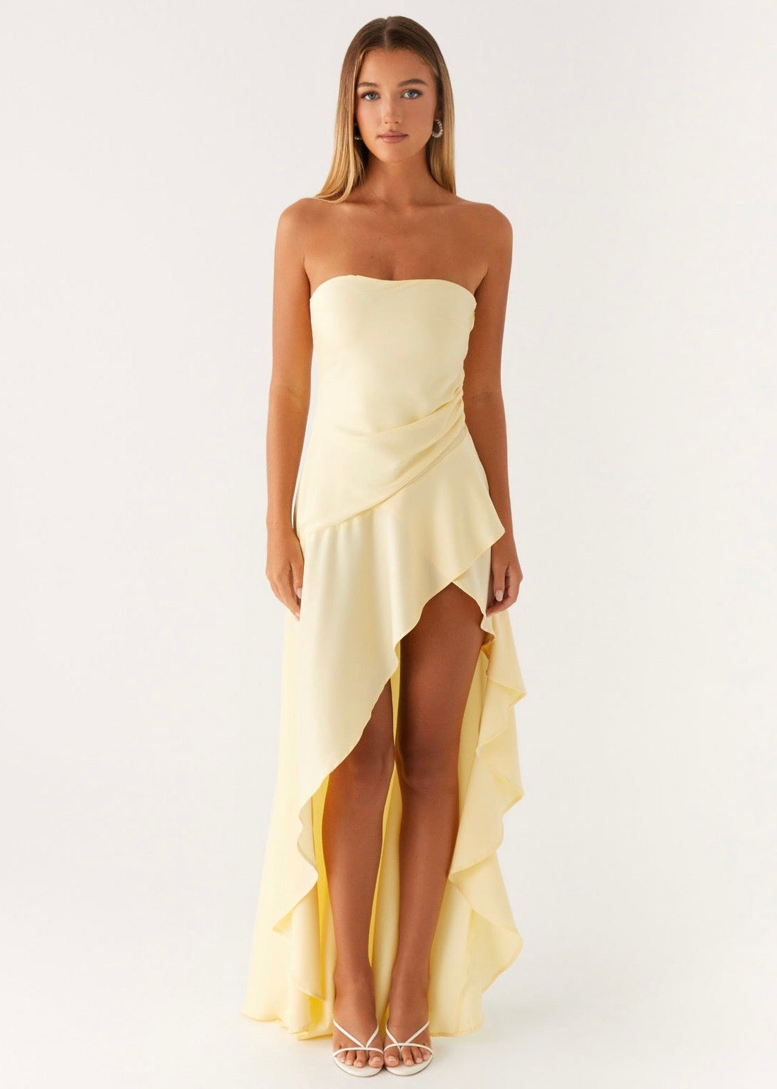 Gigi Maxi Dress - Pastel Yellow