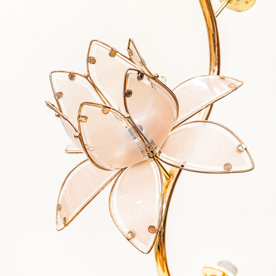 Lotus Flower Floor Lamp - Pink