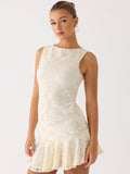 Adoria Mini Dress - Ivory