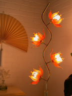 Pre Order: Pink Lotus Flower Floor Lamp