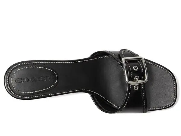 COACH - Margot Sandal in Signature Jacquard - Onyx