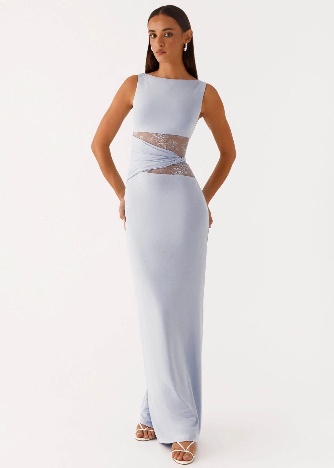 Karma Maxi Dress - Blue