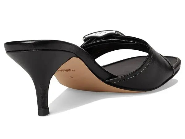 COACH - Margot Sandal in Signature Jacquard - Onyx
