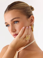 Sunpetal Ring - Gold